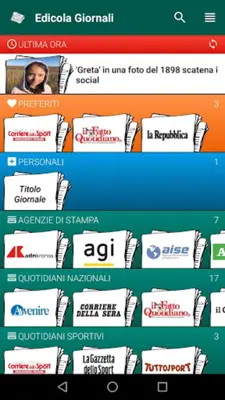 Edicola Giornali android App screenshot 3